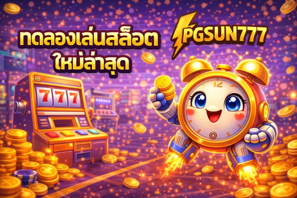 ทดลองเล่นสล็อตใหม่ล่าสุด